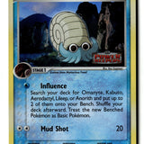 Pokemon Card Omanyte Reverse Holo LP Power Keepers 56/108