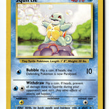 Pokemon Card Squirtle LP Base Set 063/102