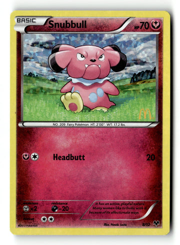 Pokemon Card Snubbull LP Kalos Starter Set 22/39