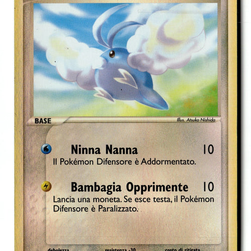 Pokemon Card Swablu Reverse Holo LP Dragon ITALIAN 75/97