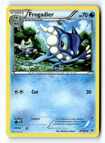 Pokemon Card Frogadier LP XY - BREAKthrough 47/162