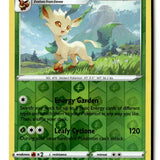 Pokemon Card Leafeon Reverse Holo LP SWSH10: Astral Radiance 013/189