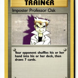 Pokemon Card Imposter Professor Oak LP Base Set 073/102