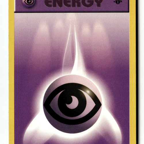 Pokemon Card Psychic Energy 1st Edition LP Base Set (Shadowless) 101/102