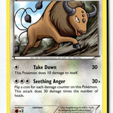 Pokemon Card Tauros LP XY Base Set 100/146