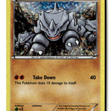 Pokemon Card Rhyhorn - 8/12 Holo LP McDonald's Promos 2015 008/012