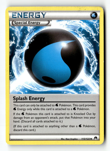 Pokemon Card Splash Energy LP XY - BREAKpoint 113/122