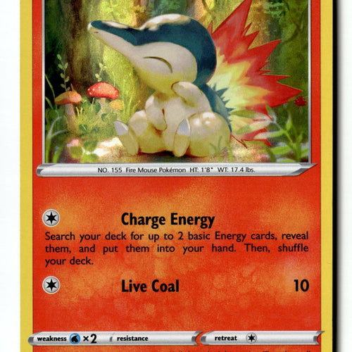 Pokemon Card Cyndaquil - Holo LP SWSH: Sword & Shield Promo Cards SWSH221