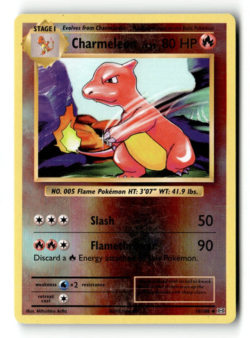 Pokemon Card Charmeleon Reverse Holo LP XY - Evolutions 10/108
