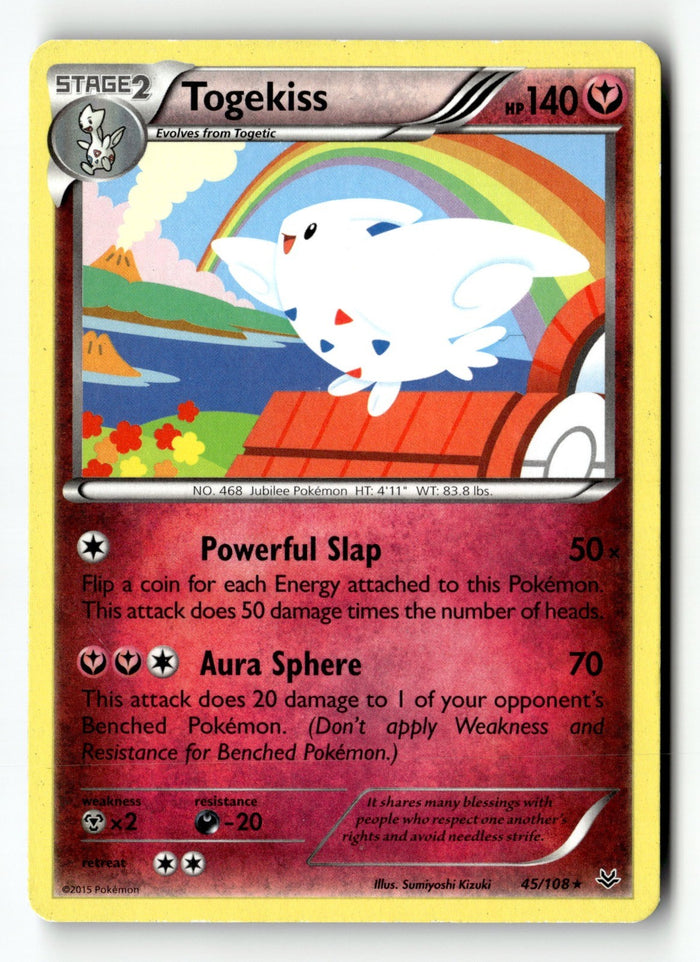Pokemon Card Togekiss (45) LP XY - Roaring Skies 45/108
