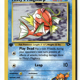 Pokemon Card Misty's Magikarp 1st Edition LP Gym Challenge 088/132