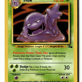 Pokemon Card Muk (28) Unlimited LP Fossil 28/62