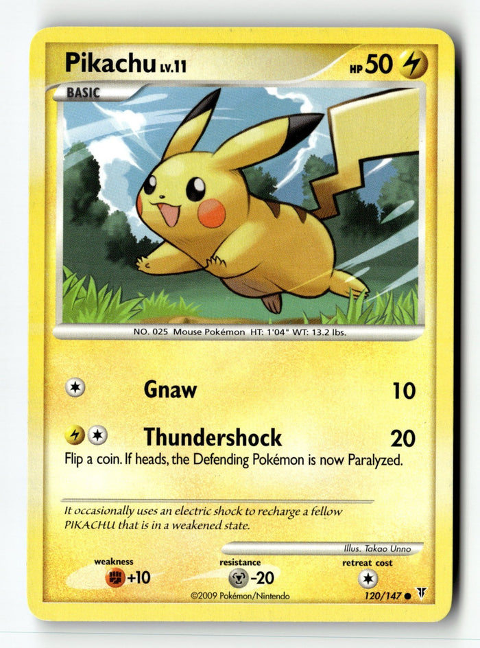 Pokemon Card Pikachu LP Supreme Victors 120/147