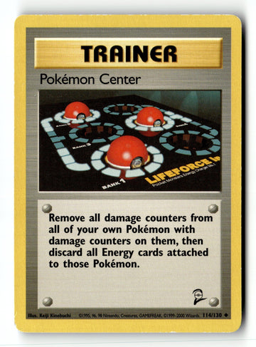 Pokemon Card Pokemon Center LP Base Set 2 114/130
