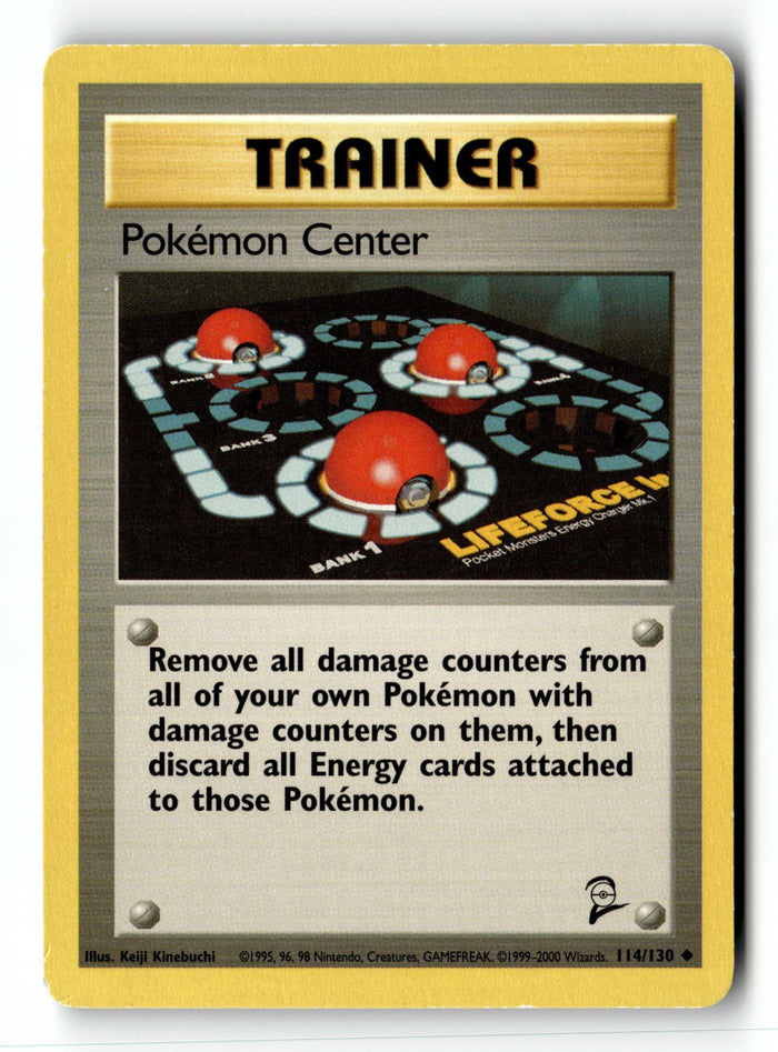 Pokemon Card Pokemon Center LP Base Set 2 114/130