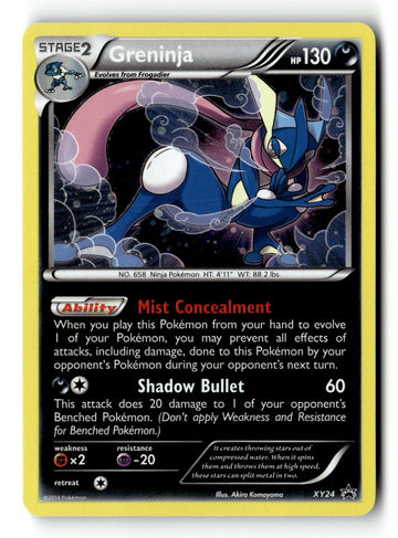 Pokemon Card Greninja - Holo LP XY Promos XY24