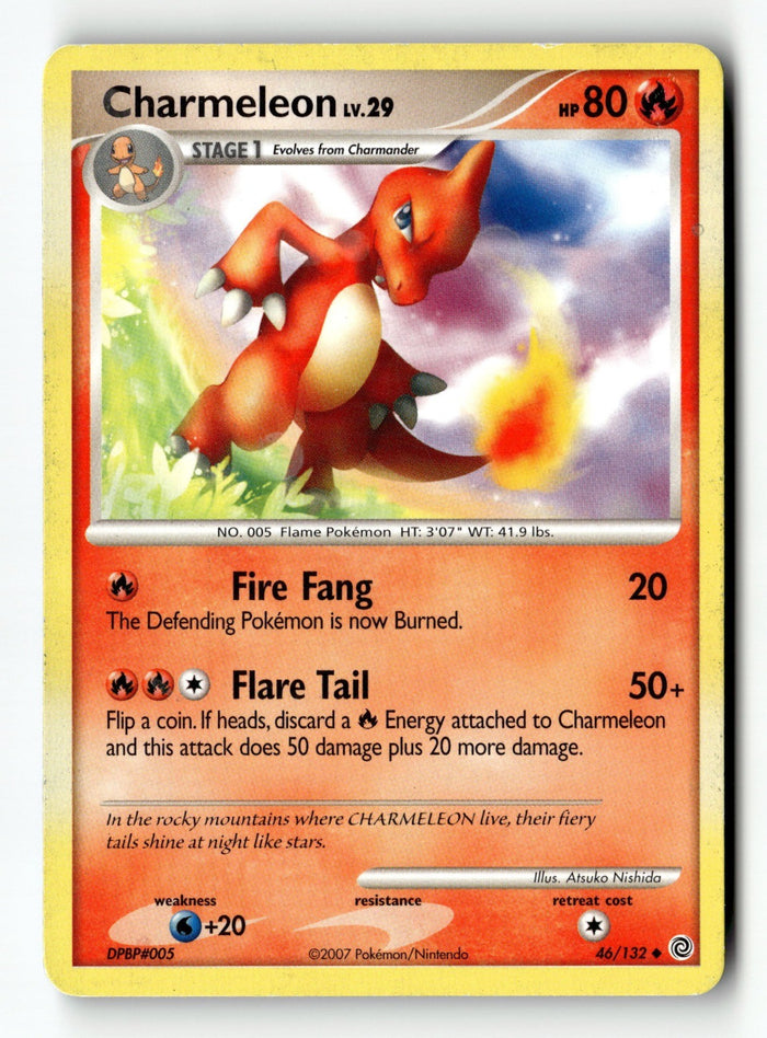 Pokemon Card Charmeleon LP Secret Wonders 46/132