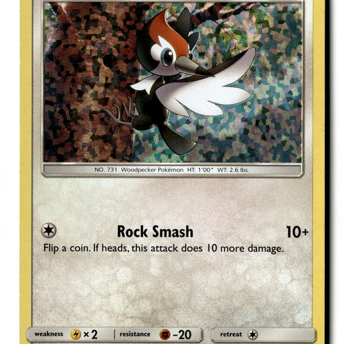 Pokemon Card Pikipek - 11/12 Holo LP McDonald's Promos 2017 11/12