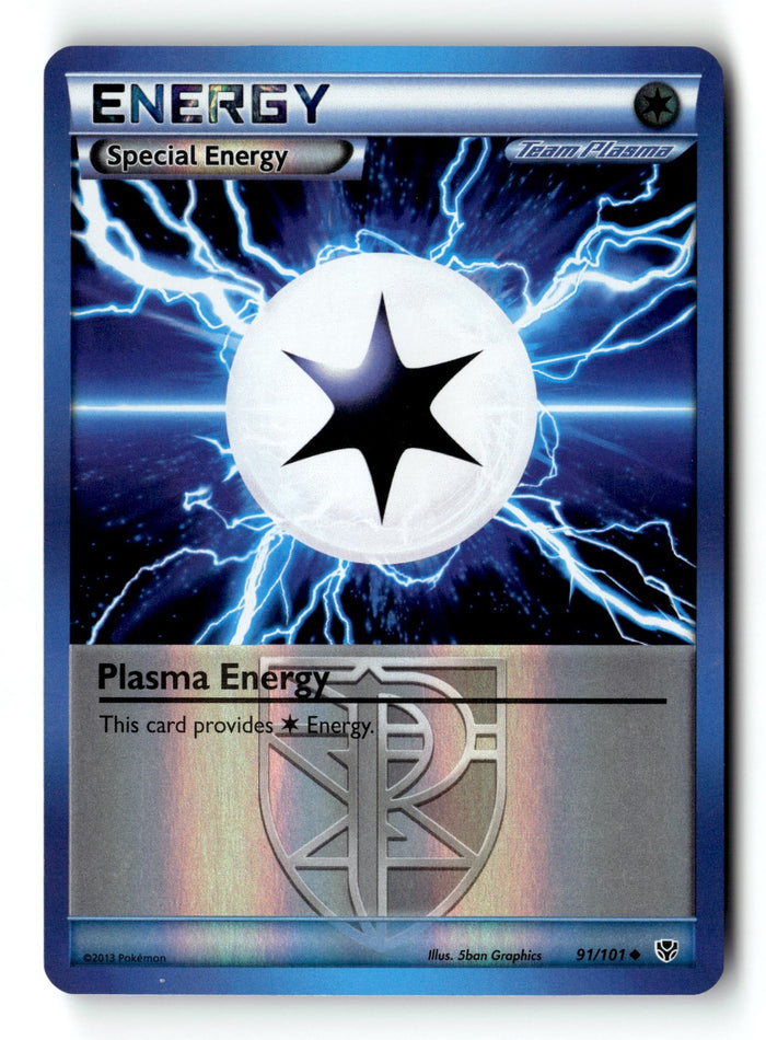 Pokemon Card Plasma Energy (Team Plasma) Reverse Holo LP Plasma Storm 127/135