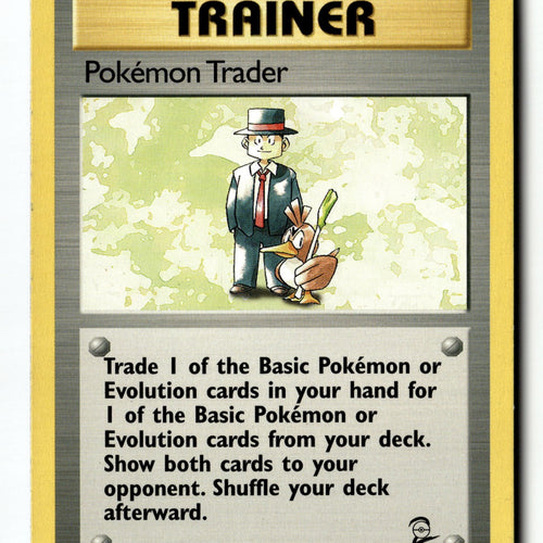 Pokemon Card Pokemon Trader Normal LP Base Set 2 106/130