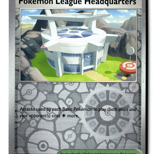 Pokemon Card Pokemon League Headquarters Reverse Holo LP Obsidian Flames 192/197