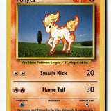 Pokemon Card Ponyta Normal LP Base Set 060/102