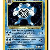 Pokemon Card Poliwrath Holo LP Base Set 2 15/130