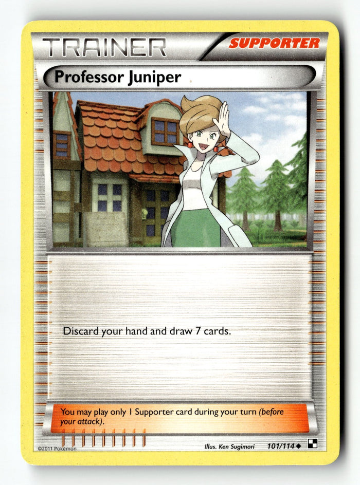 Pokemon Card Professor Juniper Normal LP Plasma Blast 84/101