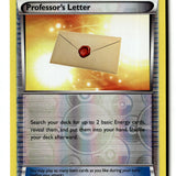 Pokemon Card Professor's Letter Reverse Holo LP XY Base Set 123/146