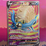 Pokemon Cards Omastar V 174/195 Ultra Rare Full Art Silver Tempest Near Mint
