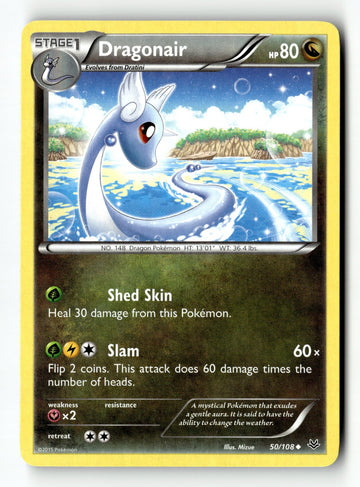 Pokemon Card Dragonair LP XY - Roaring Skies 50/108