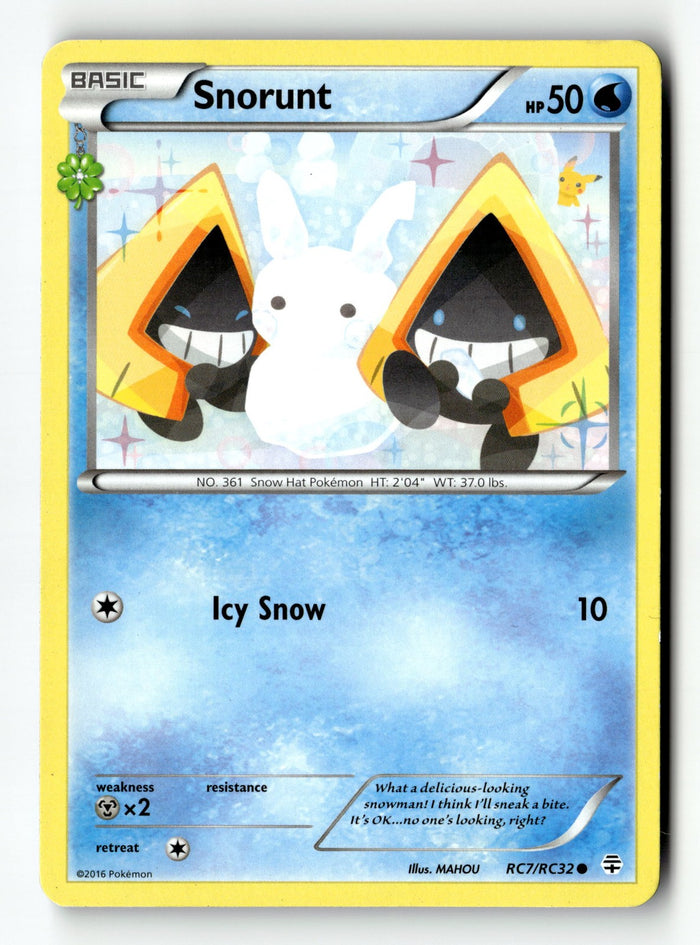 Pokemon Card Snorunt LP Generations: Radiant Collection RC7/RC32