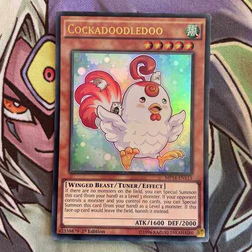 MP14-EN115 Cockadoodledoo Ultra Rare 1st Edition NM Yugioh Card
