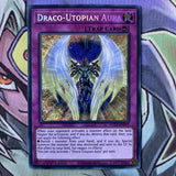 POTE-EN079 Draco-Utopian Aura Secret Rare 1st Edition NM Yugioh Card