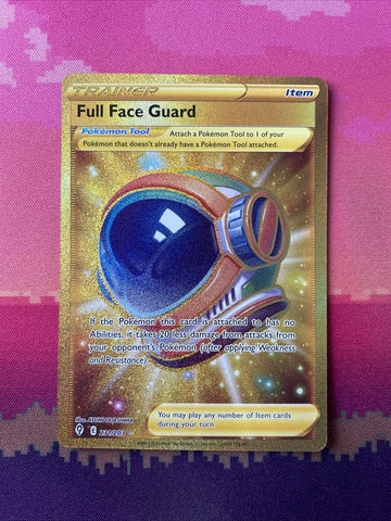 Pokemon Card Full Face Guard 231/203 Secret Rare Evolving Skies NM