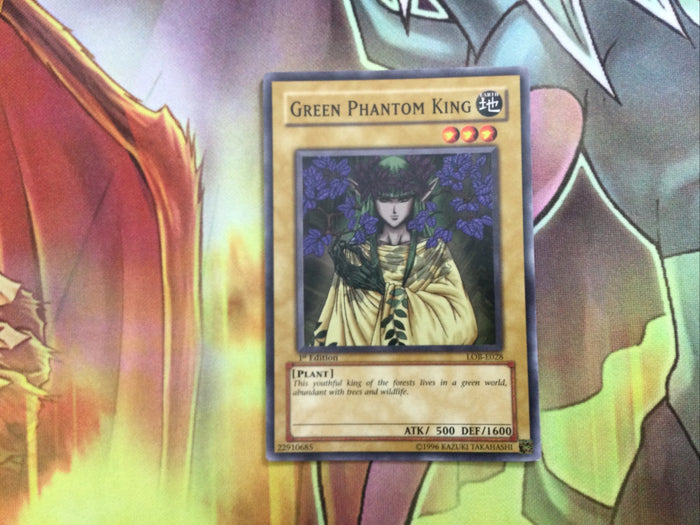 LOB-E028 Green Phantom King Common 1st Edition YuGiOh