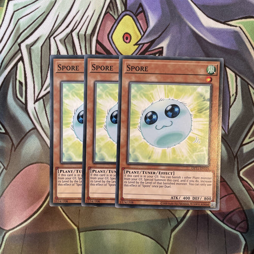 OP13-EN016 Spore Common x3 Excellent Condition Yugioh