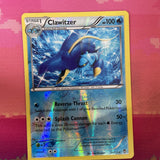 Pokemon Card Clawitzer Furious Fists Reverse Holo Rare 24/111 Near Mint