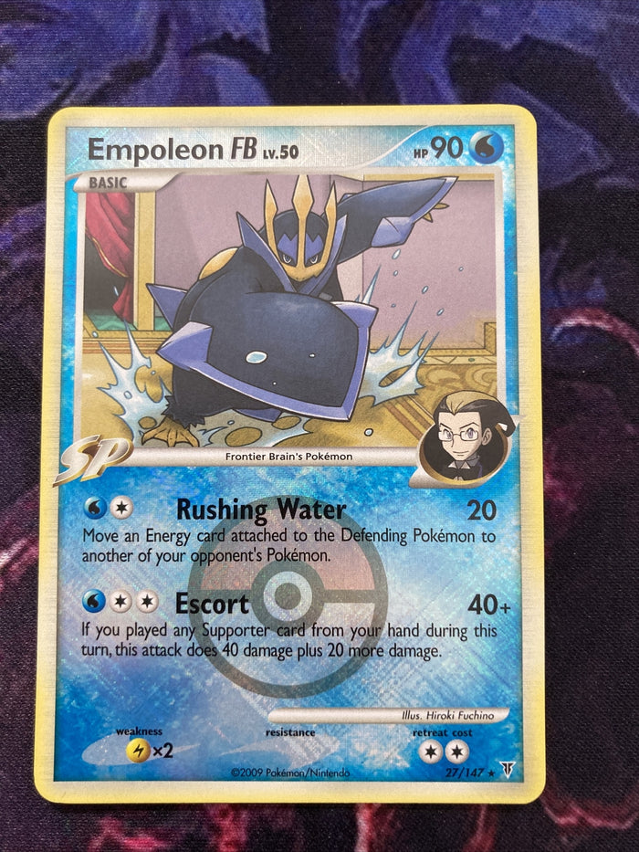 Pokemon Card Empoleon Supreme Victors 27/147 League Promo Near Mint