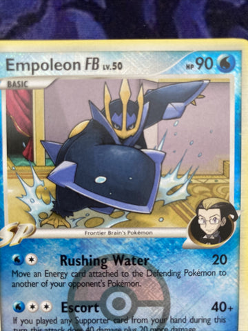 Pokemon Card Empoleon Supreme Victors 27/147 League Promo Near Mint (back)