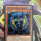 SDRE-EN004 Atlantean Heavy Infantry Common 1st Edition NM Yugioh Card