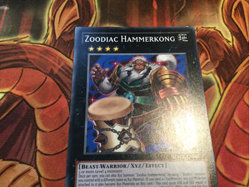 MACR-EN047  Zoodiac Hammerkong Common Yugioh Card 1st Edition New (back)