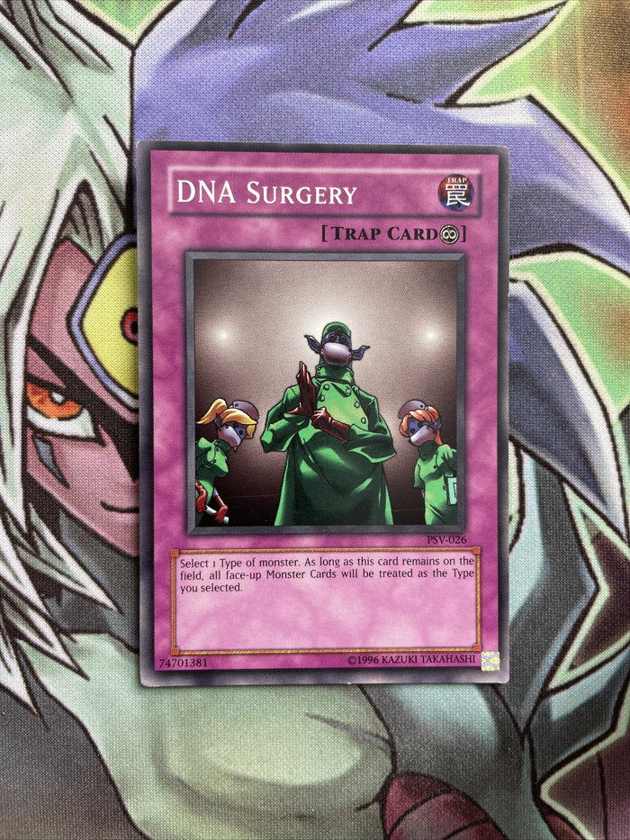 PSV-026 DNA Surgery Common UNL Edition NM Yugioh Card