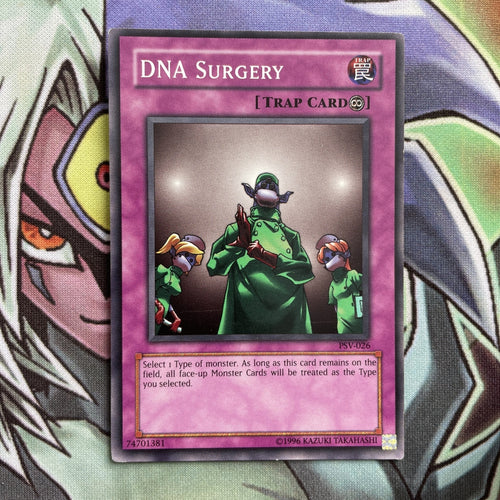 PSV-026 DNA Surgery Common UNL Edition NM Yugioh Card