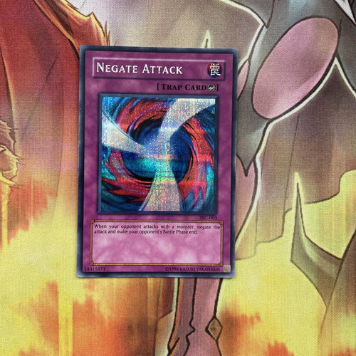 TSC-003 Negate Attack Prismatic Secret Rare Yugioh Card NM