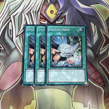 RYMP-EN037 x3 Destiny Draw Secret Rare Excellent Conditon Yugioh