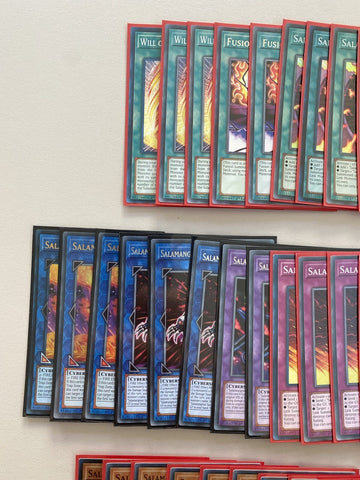 Deck Salamangreat 36 Cards YuGiOh (back)