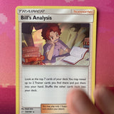 Pokemon Card Bill's Analysis Team Up Holo Rare 133/181 NM