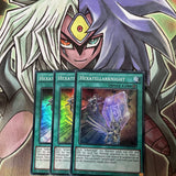 DUEA-ENDE7 x3 Hextellarknight Super Rare Excellent Condition Yugioh