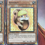 PHSW-EN032 Yu-Gi-Oh 3x Rodenut (Mixed) Yugioh Cards